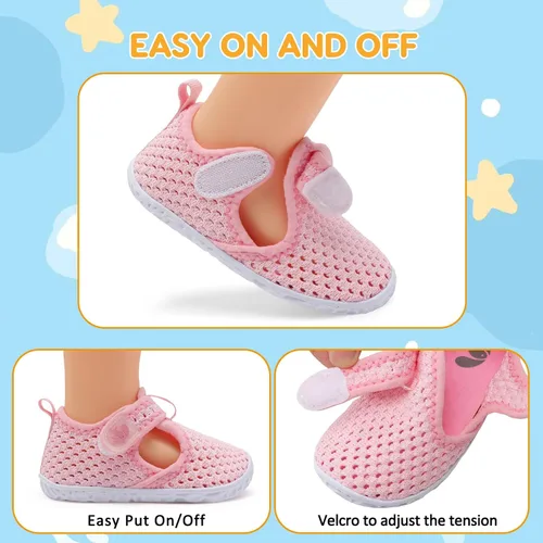 Miniatura 58 de FEETCITY Baby Boys Girls Water Sport Shoes Barefoot Kids Aqua Socks Quick-Dry Beach Swim Pool Shoes