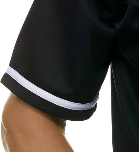 Miniatura 5 de JC DISTRO Camiseta de béisbol de manga corta con botones para hombre