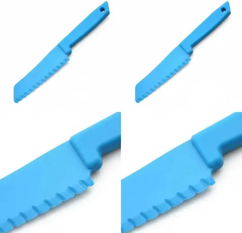 Miniatura 2 de Fox Run Cuchillo seguro para hornear, cuchillo antiadherente seguro para pasteles, brownies y más