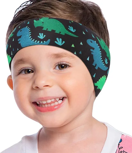 Miniatura 18 de MoKo Diadema de natación para niños y adultos, linda diadema Swinmmers para mantener el agua fuera, impermeable, banda de protección para los oídos