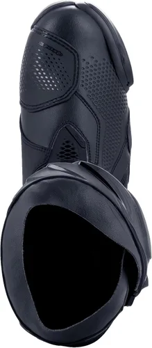 Miniatura 6 de Botas de carreras para motocicleta Alpinestars Supertech R, certificadas CE de alto rendimiento Negro/Blanco