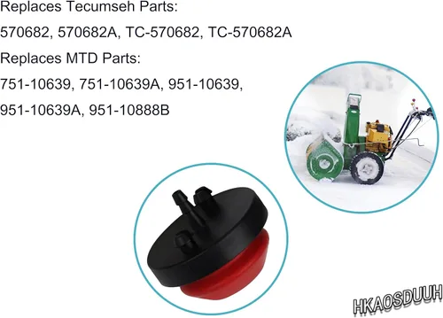 Miniatura 5 de 951-10888A 570682A 951-10639A Bombilla de imprimación compatible con Craftsman MTD Cub Cadet Troy Bilt Yard Machine 951-10888B 751-10888 951-10888