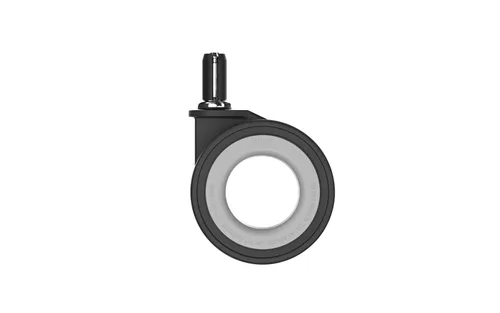 Miniatura 2 de Enso Hubless - Ruedas giratorias resistentes para silla de oficina, juego de 5, ruedas de repuesto de alta calidad de 2.756 in, rollo suave