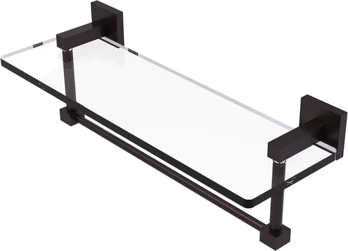 Allied Brass MT-1-16TB Montero Collection - Toallero integrado de 16 pulgadas, color bronce antiguo