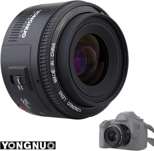 Miniatura 8 de YONGNUO Lente de cámara YN35mm F2 lente 1:2 AF / MF ángulo fijo /lente principal de enfoque automático para Canon EF cámara de montaje EOS