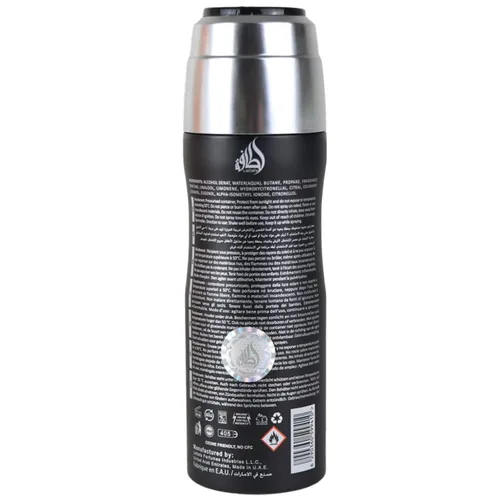 Miniatura 3 de Lattafa Fakhar para Hombre - Fresco, Marino, Boscoso, Terroso - Spray Desodorante Perfumado, 6.67 Onzas / 200 ml
