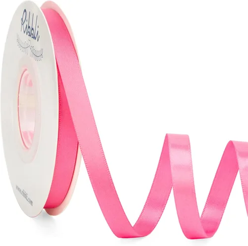 Miniatura 7 de Ribbli - Cinta de satén de doble cara dorada, 1 pulgada x 25 yardas, uso para ramo de lazos, envoltura de regalos, decoración de boda Dorado