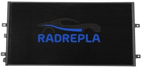 Condensador de CA para Bentley Continental Gt Gtc Flying Spur 6.0L W12 Negro 2005 2006 2007 2008 2009 2010 2011 2012 2013 04 05 06 07 07 07 08 09 10