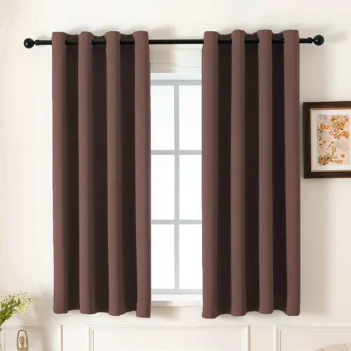 Miniatura 77 de Pickluc Cortinas Opacas Azul Marino para Sala de Estar, Cortinas Bloqueadoras de Luz con Ojales, Aislamiento Térmico, Reducción de Ruido, 52 Azul