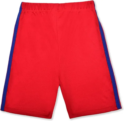 Miniatura 3 de DC Comics Superman - Conjunto de camiseta y pantalones cortos para niños pequeños y pequeños, azulrojo