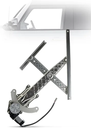 YHTAUTO Elevalunas eléctrico delantero del lado del conductor con conjunto de motor de 2 pines para Ford F-150 1999-2003, F-150 Heritage 2004, F-250