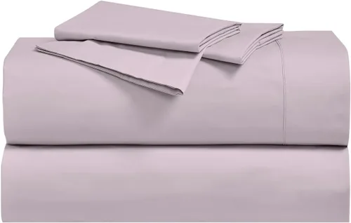 Miniatura 9 de Juego de sábanas de percal 100 % algodón con bolsillos profundos de 15 pulgadas (tamaño matrimonial, salvia lisa), ropa de cama transpirable
