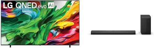 Miniatura 11 de LG Smart TV QNED 85A 4K de 55" y barra de sonido S70TY de 3.1.1 canales, Dolby Atmos, Orquesta Wow, altavoz trasero listo, subwoofer inalámbrico