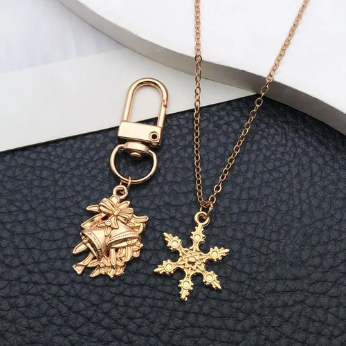 Miniatura 5 de WOCRAFT 100 piezas dijes de Navidad para hacer joyas, dijes surtidos para joyas, brazaletes y pulseras, dijes de metal mixtos a granel al por mayor
