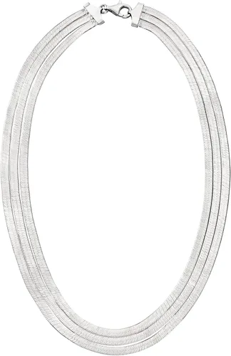 Miniatura 3 de Ross-Simons Collar de espiga en capas de plata de ley italiana. 18 pulgadas, Plata esterlina, no conocido