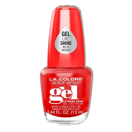 Miniatura 6 de L.A. COLORS Esmalte de uñas Color Craze, Glitter Bomb CNP543 Bomba de purpurina
