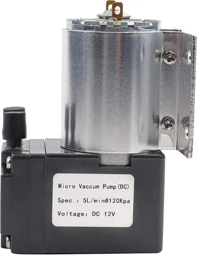 Miniatura 3 de bomba de vacío 12V, bomba de vacío eléctrica del compresor de aire de la succión del vacío de DC 5L/min 120kpa mini bomba de vacío