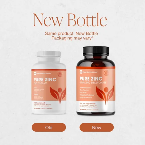 Miniatura 9 de Suplemento de zinc puro 25 mg - Quelato de bisglicinato TRAACS - 120 cápsulas para apoyo inmune, salud de la piel y energía - para hombres y mujeres