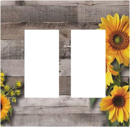 Miniatura 66 de Hojas de eucalipto, vegetación, flores de vid, sencillez, cubiertas decorativas de salida de 1 pandilla, placa de pared para interruptor de luz