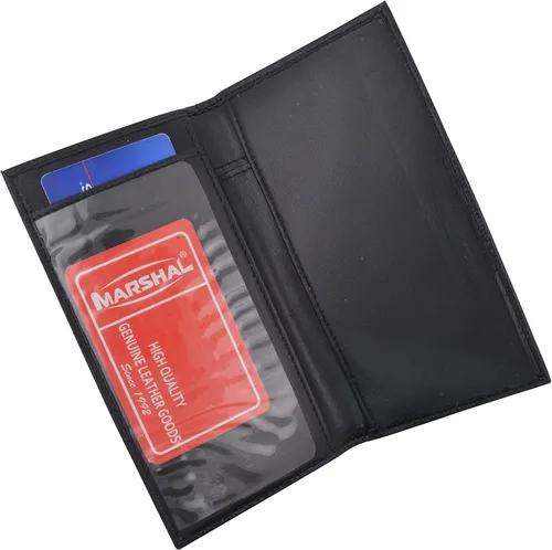 Miniatura 5 de Fundas básicas de piel sintética para chequera COLORES, Negro -, Classic