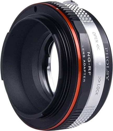 Miniatura 6 de PHOLSY Adaptador de montaje de lente para lente Nikkor G/F/AI/AIS/D/AF-S Compatible con lente Nikon F (tipo G) a cuerpo de cámara Canon EOS RF