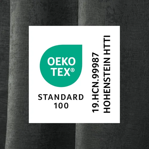 Miniatura 9 de TOWN & COUNTRY EVERYDAY - Cortinas de satén texturizado pesado sólido con lustre para interior, opacidad que oscurece la habitación, con ojales
