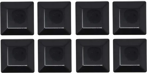 Miniatura 11 de Paquete de 10 tapas de plástico negras para postes de valla de 6 x 6 pulgadas (5 5/8 x 5 5/8) de madera tratada a presión fabricada en Estados Unidos