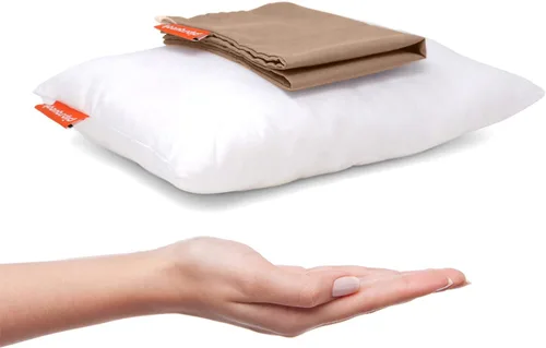 Miniatura 8 de Pipsqueak - Almohada pequeña, pequeña, pequeña, 11 x 7 pulgadas, perfecta para viajes, automóviles, aviones, camping, perros, niños pequeños, niños