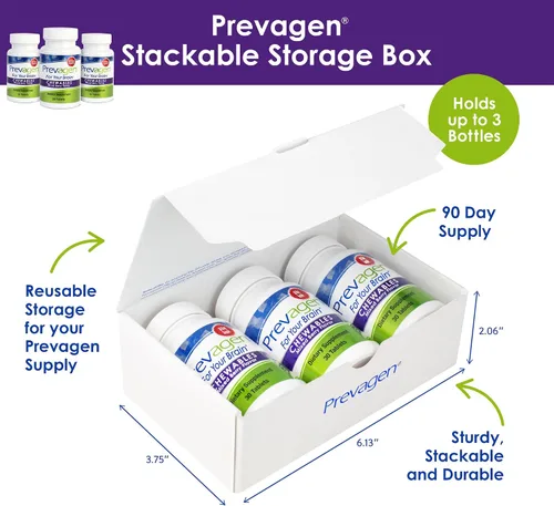 Miniatura 5 de Prevagen Fuerza Extra - Tabletas masticables de bayas mixtas - 30 tabletas (suministro para 1 mes) Formulado para tu cerebro 20 mg