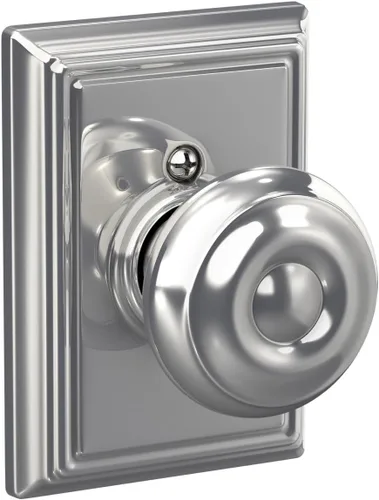 Miniatura 3 de SCHLAGE Lock Company F10GEO625ADD Colección Addison SCHLAGE - Pomo de paso, cromo brillante Cromado brillante