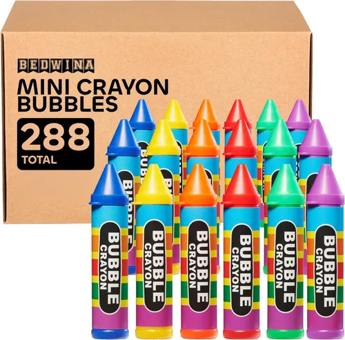 Miniatura 9 de Mini burbujas de neón para fiestas para niños, (paquete de 12) varitas y botellas a granel para soplar burbujas, recuerdos de fiesta de cumpleaños