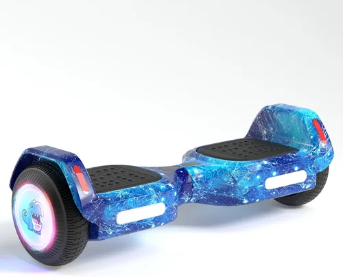 Miniatura 9 de SIMATE 6.5" Bluetooth Scooter, LED Lights & APP & Music Speaker, Long Battery Life, Gifts for Kids & Adults & Girls & Boys, for All Ages púrpura