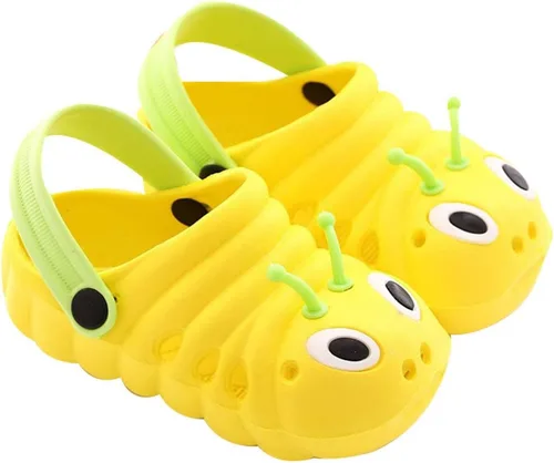 Holibanna - Sandalias antideslizantes para niños, diseño de animales de dibujos animados, para niños y niñas (rosa, talla 20, longitud 4.7in)