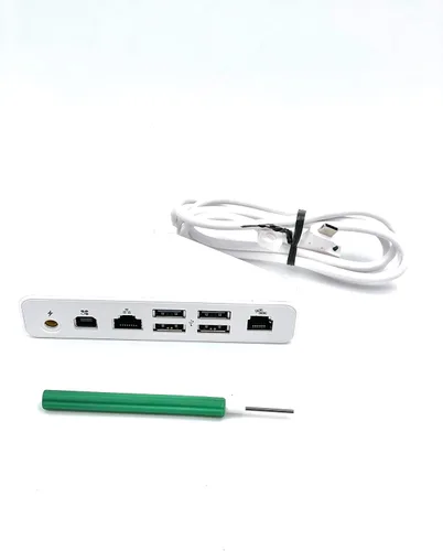 Miniatura 2 de Clover Mini adaptador de corriente (YJ3PWR-PK) y cable y mini triángulo Hub YJ3 Mini triángulo Hub wHex Driver (1HYNZZZ0168)