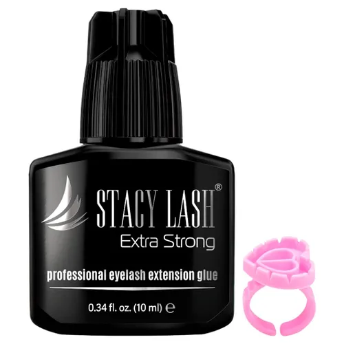Miniatura 9 de STACY LASH Pegamento para extensiones de pestañas extra fuerte (0.17 onzas líquidas/0.2 fl oz), secado de 0.5 a 1 segundo/retención - 8