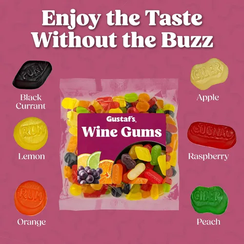 Miniatura 4 de Gustaf's Gomitas de vino, bolsa de 2.2 libras