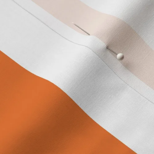 Miniatura 5 de Spoonflower Tela – Rayas Naranja Blanco Rayas Halloween Impreso en Petal Signature Tela de Algodón por The Yard – Costura Acolchado Ropa Artesanía