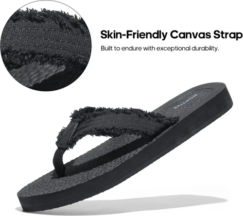 Miniatura 5 de NORTIV 8 Sandalias de playa cómodas y ligeras para hombre