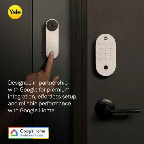 Miniatura 3 de Yale Cerradura Inteligente de Pestillo con Llave Ash con Google Matter, YRD510-MT1-ASH