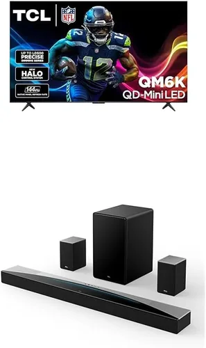 Miniatura 28 de TCL 50 pulgadas QM6K Series QLED 4K Smart QD-Mini LED TV con Google TV (50QM6K, modelo 2025) Nuevo sistema de control de halo, serie de atenuación
