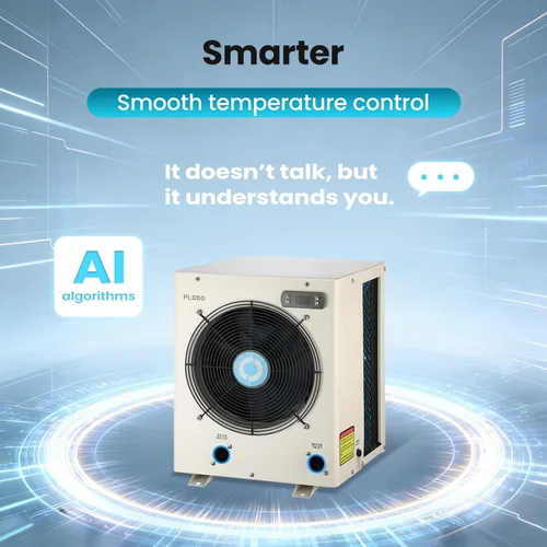 Miniatura 4 de ECOPOOLTECH Bomba de calor para piscina Calentador eléctrico para piscinas sobre el suelo (hasta 5000 galones) Compresor Turbo X Ultra Control