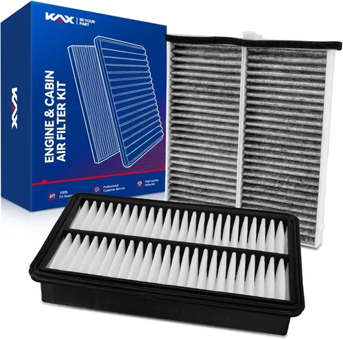 Miniatura 14 de KAX Kit de filtro de aire de motor y cabina, repuesto para Nissan Altima 2002-2006, Sentra 2000-2006, Murano 03-07, Maxima 2004-2008; INFINITI G35