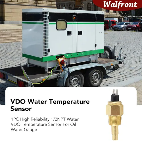 Miniatura 4 de Sensor de temperatura del agua, sensor de temperatura del agua 1/2NPT para medidor de temperatura del agua del aceite, 100.4 °F ~ 248.0 °F