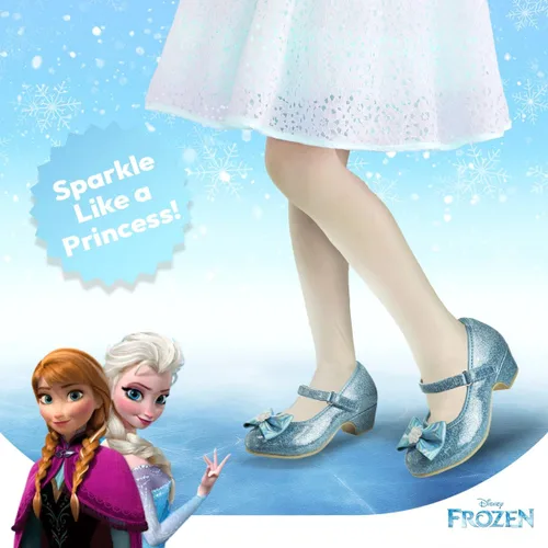 Miniatura 2 de Disney Zapatos - Correa plana Mary Jane con lazo para niñas, disfraz de princesa de personaje para niños, disfraz de flores, para fiesta escolar