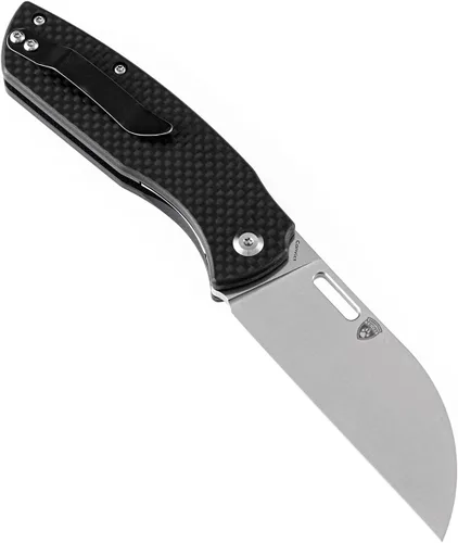 Miniatura 2 de KANSEPT Cuchillo plegable de bolsillo convicto EDC cuchillo de camping 3.3 '' negro lavado a la piedra 60.6 in cuchillo de bolsillo