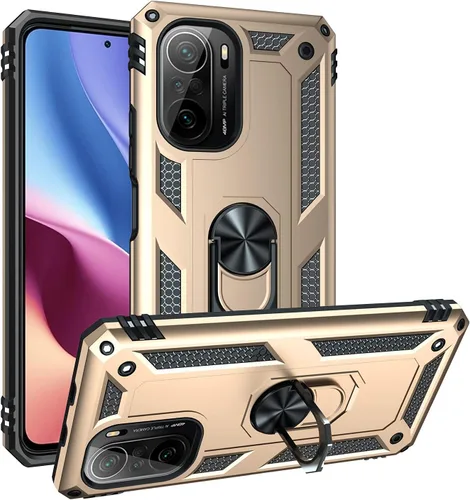 Miniatura 10 de Funda para Xiaomi Foco F3, con soporte giratorio para Xiaomi Redmi K40 5G M2102J2SC / Redmi K40 Pro 5G M2012K11C / Redmi K40 Pro+ 5G M2012K11AC / Mi