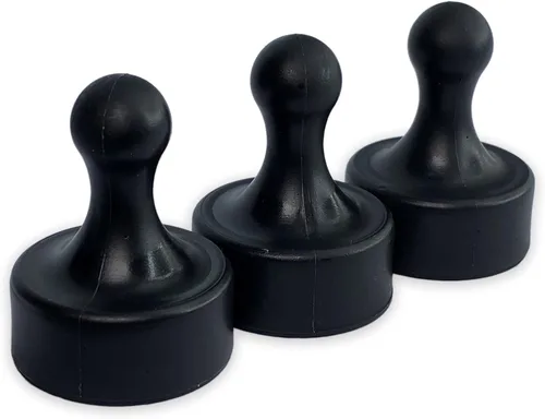 Miniatura 34 de GLASSBOARD STUDIO Potentes imanes de neodimio, en forma de peón, fuerte imán para nevera/refrigerador y pizarra blanca, ideal para oficina, cocina