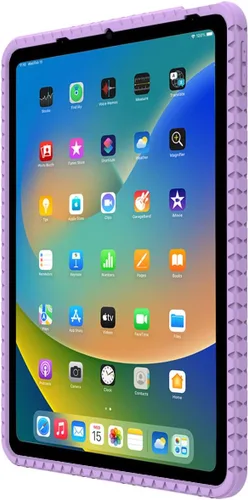 Miniatura 3 de Funda trasera de silicona para iPad Air de 11 pulgadas (M3/M2) 2025/2024, compatible con iPad Air 5/4 Gen 2022/2020, protección de goma Púrpura
