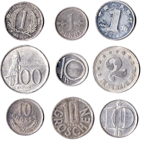 Miniatura 12 de LOTE de 28 Monedas Diferentes de la UE (Colección PRE-Euro) - Monedas Coleccionables, Monedas Antiguas para Álbum o Exhibición