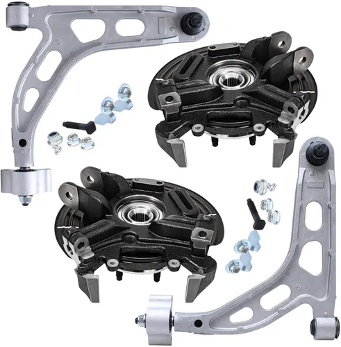 Miniatura 40 de Detroit Axle - Kit de extremo delantero para Chrysler 300 2005-2023 Dodge Challenger 2006-2023 Charger 2005-2008 Magnum 2005-2008, 2 brazos